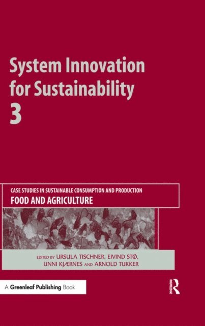 Arnold Tukker, Unni Kjaernes, Eivind Sto, Ursula Tischner - System Innovation for Sustainability 3, E-bok