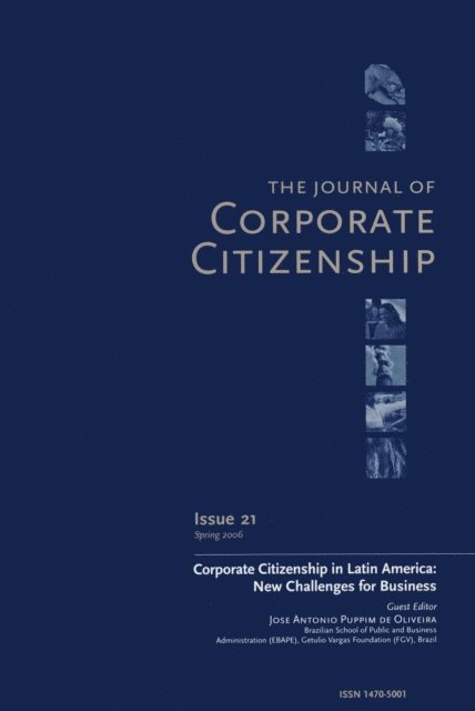 Jose Antonio Puppim De Oliveira - Corporate Citizenship in Latin America: New Challenges for Business, E-bok