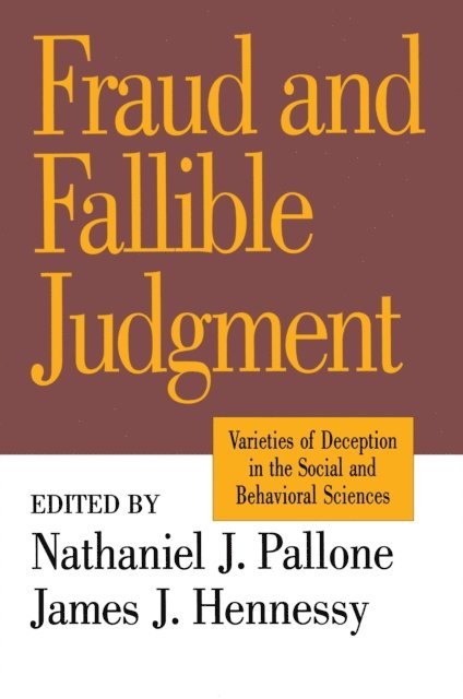 David Marsland - Fraud and Fallible Judgement, E-bok