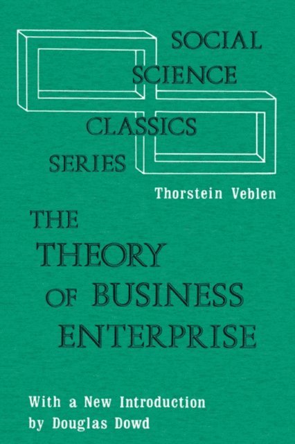 Abraham Edel - Theory of Business Enterprise, E-bok