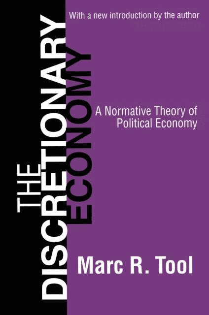 Marc Tool - Discretionary Economy, E-bok