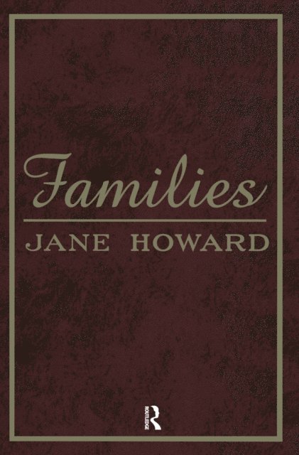 Jane Howard - Families, E-bok