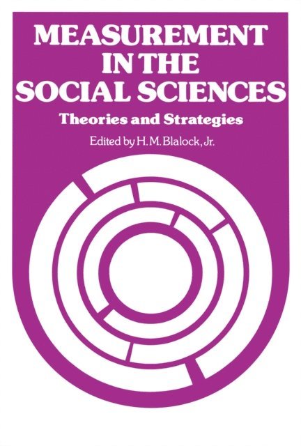 Hubert M. Blalock - Measurement in the Social Sciences, E-bok. Tillgänglighet: Lägg i varukorg