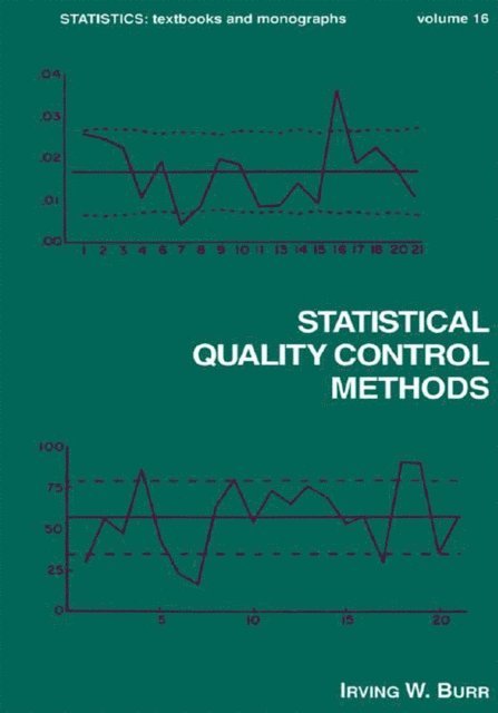 Irving W. Burr - Statistical Quality Control Methods, E-bok