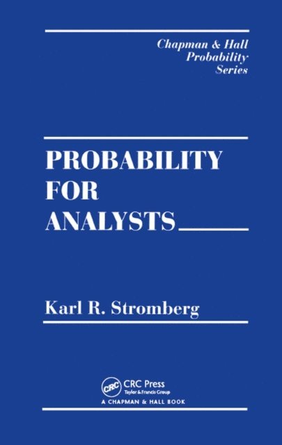 Karl Stromberg - Probability For Analysts, E-bok