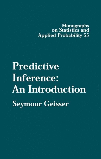 Seymour Geisser - Predictive Inference, E-bok