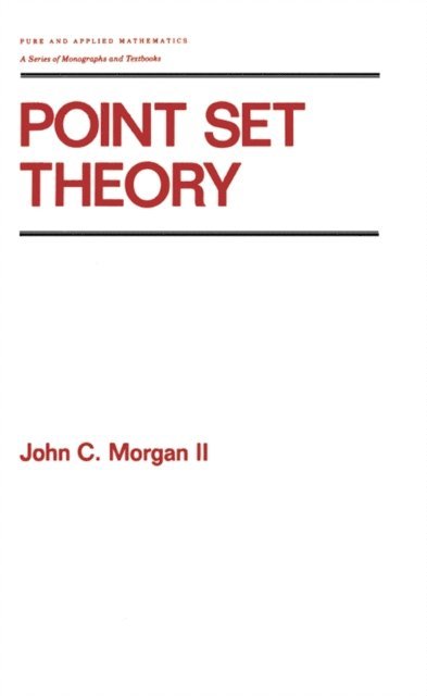 Morgan - Point Set Theory, E-bok