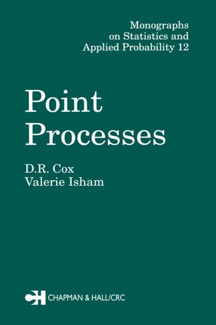 Valerie Isham, D.R. Cox - Point Processes, E-bok