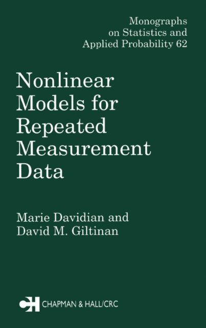 David .M. Giltinan, Marie Davidian - Nonlinear Models for Repeated Measurement Data, E-bok