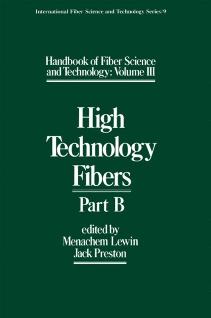 Jack Preston, Menachem Lewin - Handbook of Fiber Science and Technology Volume 2, E-bok