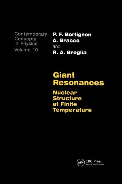 Bortignon - Giant Resonances, E-bok