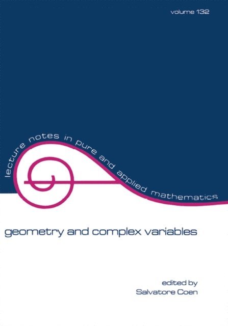 S. Coen - Geometry and Complex Variables, E-bok