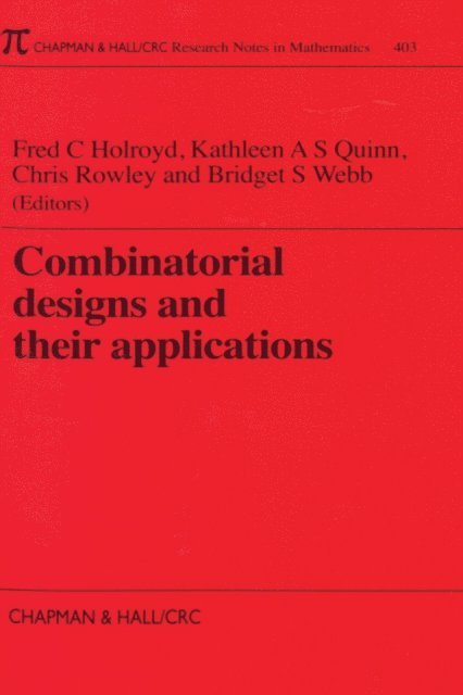 Combinatorial Designs and their Applications