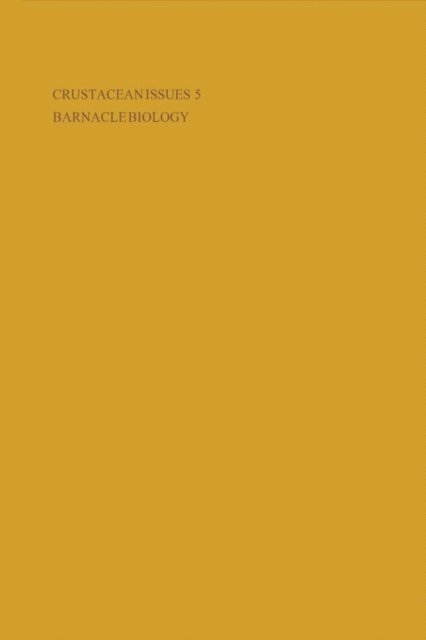 Alan J. Southward - Barnacle Biology, E-bok