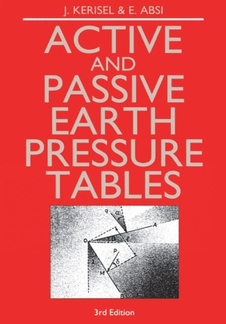 E. Absi - Active and Passive Earth Pressure Tables, E-bok