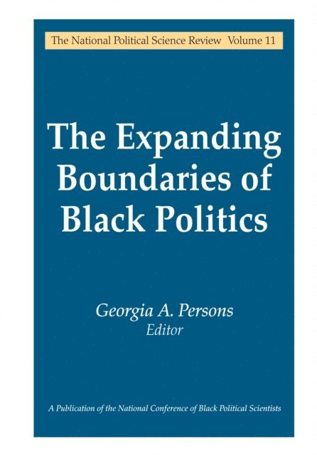 Georgia A. Persons - Expanding Boundaries of Black Politics, E-bok