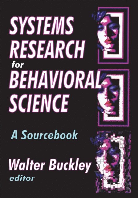 Walter Buckley - Systems Research for Behavioral Science, E-bok