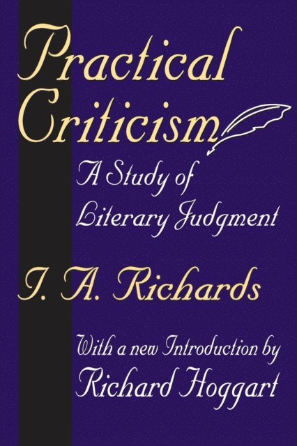 I. A. Richards - Practical Criticism, E-bok