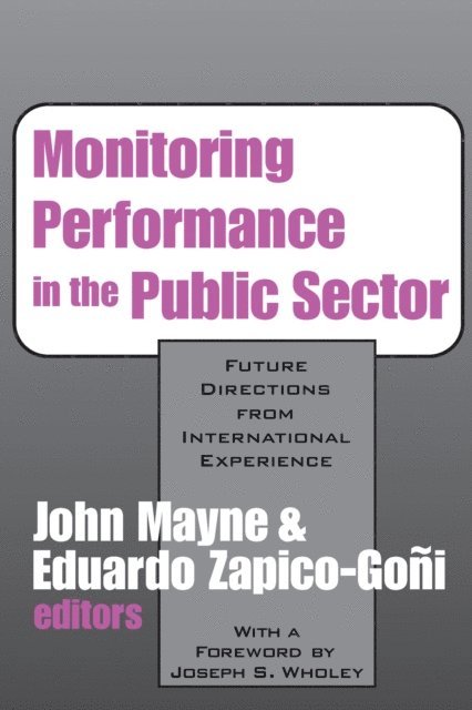 John Winston Mayne - Monitoring Performance in the Public Sector, E-bok