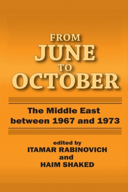 Itamar Rabinovich - From June to October, E-bok
