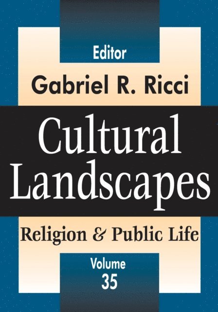 Gabriel R. Ricci - Cultural Landscapes, E-bok