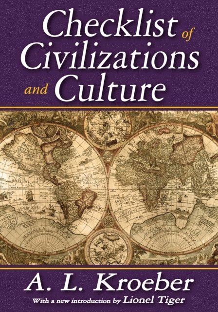 A. Kroeber - Checklist of Civilizations and Culture, E-bok