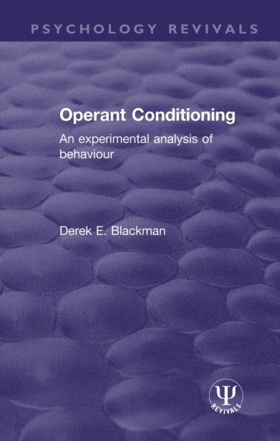 Derek E. Blackman - Operant Conditioning, E-bok