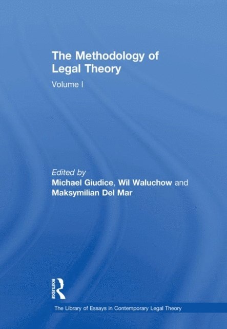 Michael Giudice - Methodology of Legal Theory, E-bok