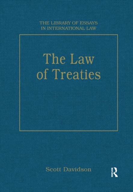 Scott Davidson - Law of Treaties, E-bok