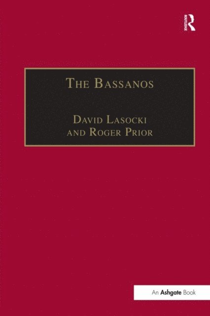 Roger Prior, David Lasocki - Bassanos, E-bok