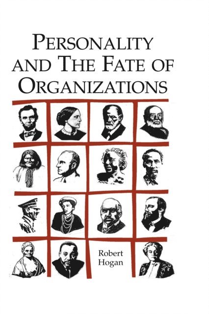 Robert Hogan - Personality and the Fate of Organizations, E-bok