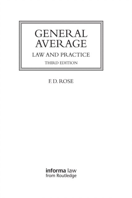 Francis Rose - General Average, E-bok
