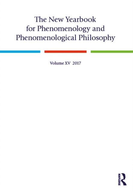 Emiliano Trizio, Daniele De Santis - New Yearbook for Phenomenology and Phenomenological Philosophy, E-bok