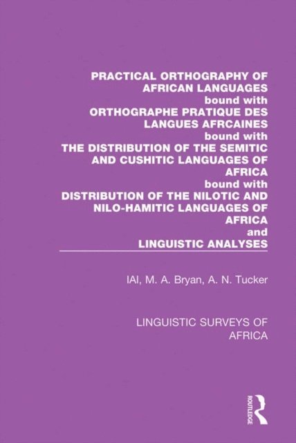 International African Institute - Practical Orthography of African Languages, E-bok