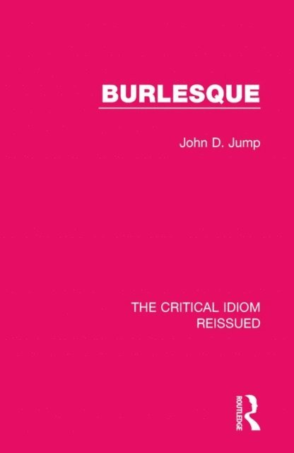 John D. Jump - Burlesque, E-bok