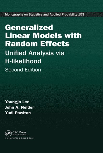 Yudi Pawitan, John A. Nelder, Youngjo Lee - Generalized Linear Models with Random Effects, E-bok