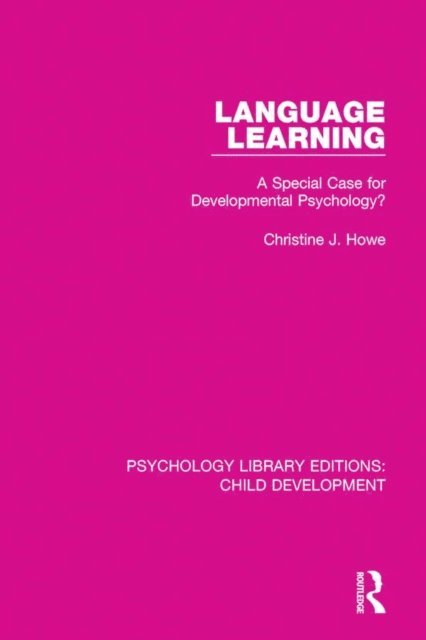 Christine J. Howe - Language Learning, E-bok