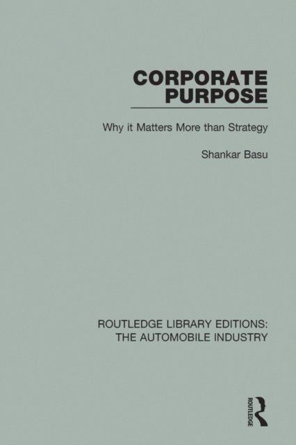 Shankar Basu - Corporate Purpose, E-bok