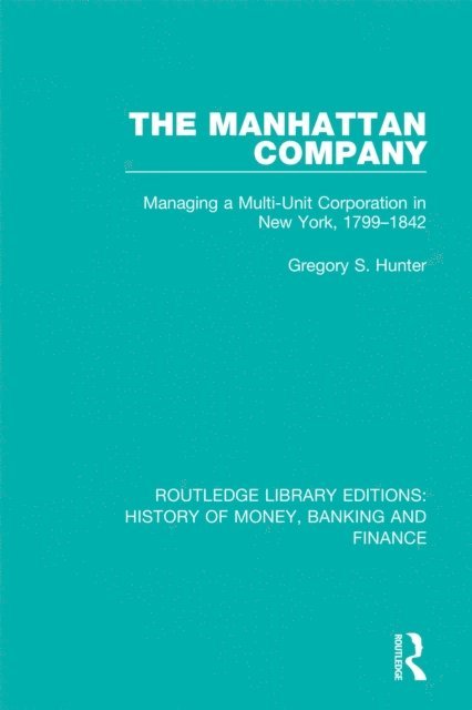 Gregory S. Hunter - Manhattan Company, E-bok