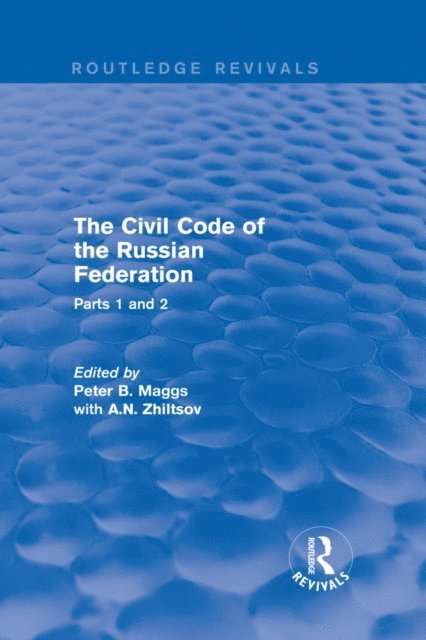 Peter B Maggs - Civil Code of the Russian Federation, E-bok