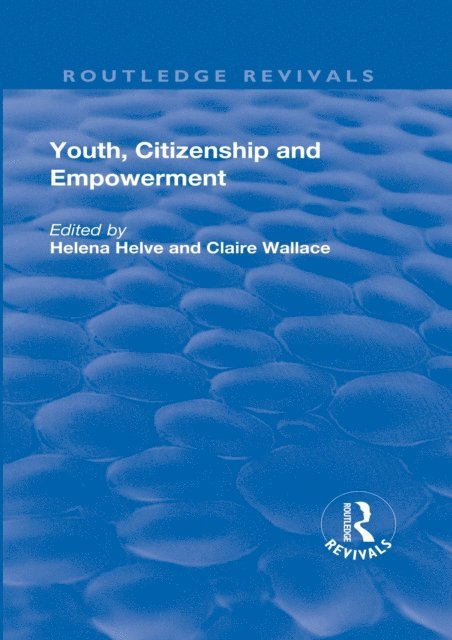Claire Wallace, Helena Helve - Youth, Citizenship and Empowerment, E-bok