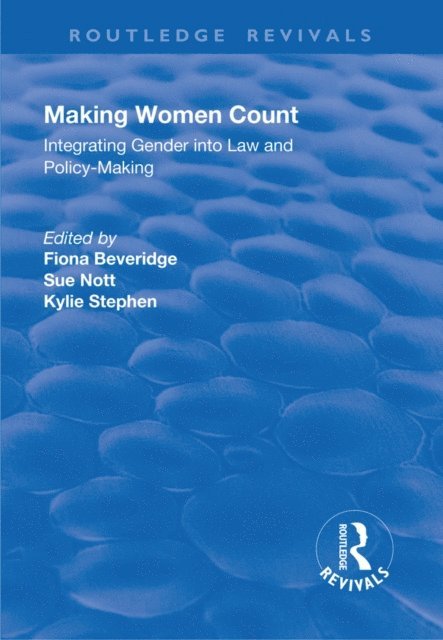 Kylie Stephen, Susan Nott, Fiona Beveridge - Making Women Count, E-bok