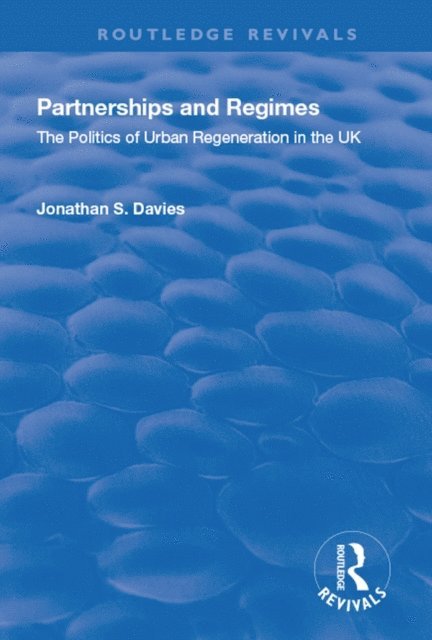 Jonathan S. Davies - Partnerships and Regimes, E-bok