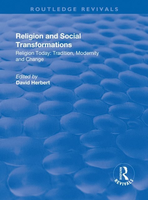 David Herbert - Religion and Social Transformations, E-bok