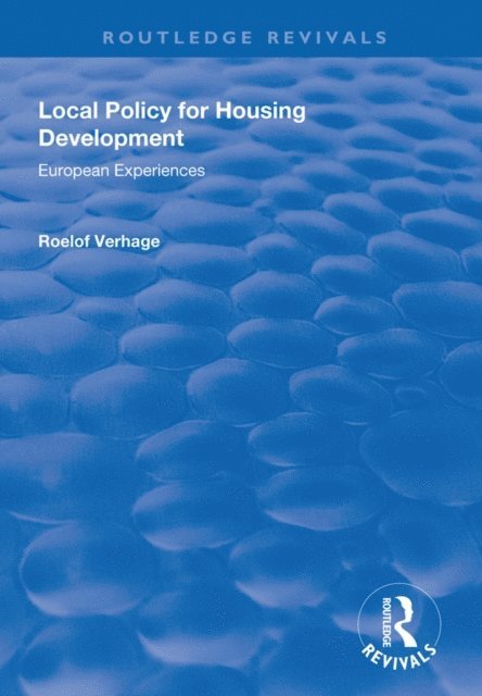 Roelof Verhage - Local Policy for Housing Development, E-bok