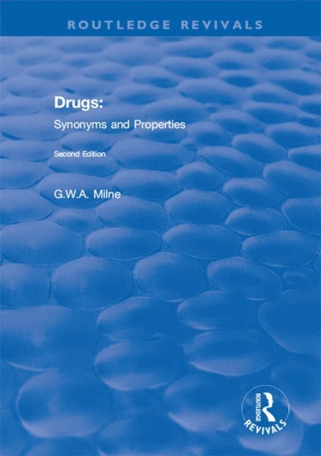 G W A Milne - Drugs, E-bok