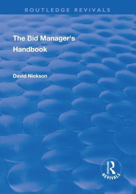 David Nickson - Bid Manager's Handbook, E-bok