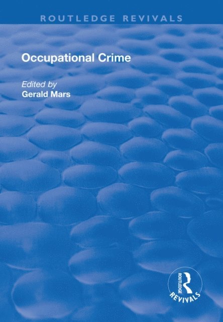 Gerald Mars - Occupational Crime, E-bok
