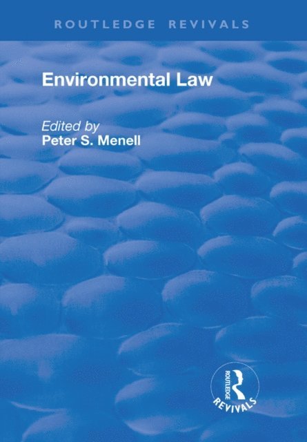 Peter S. Menell - Environmental Law, E-bok