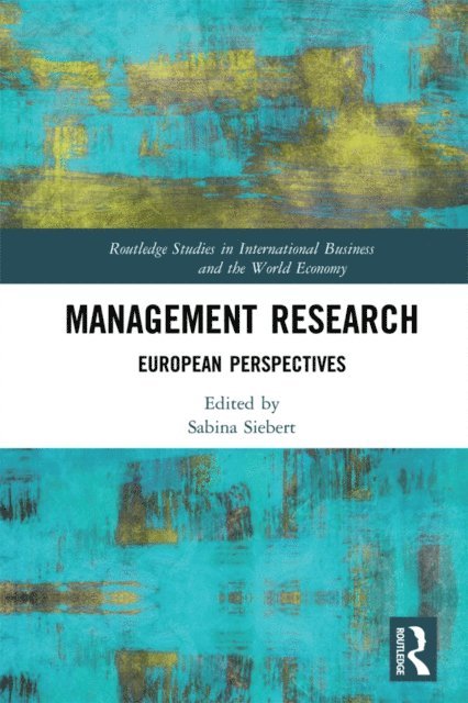 Sabina Siebert - Management Research, E-bok